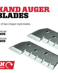 Hand Auger Blades