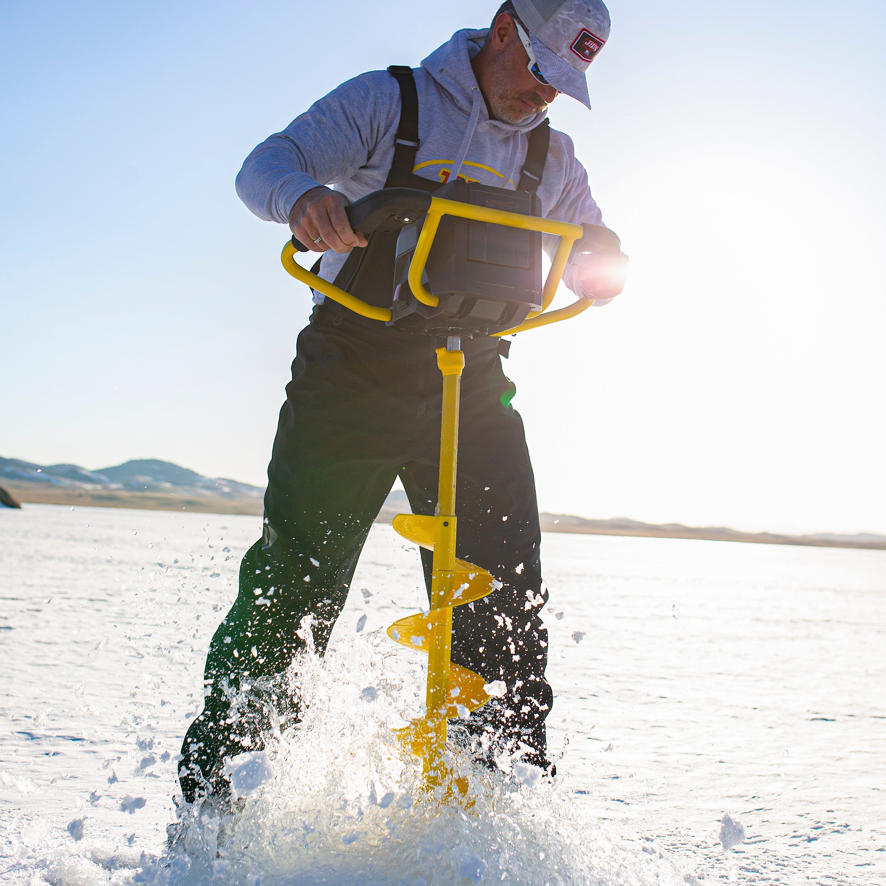 Ice Drills Jiffy Electric Ice Auger Battery Rogue (Certified)