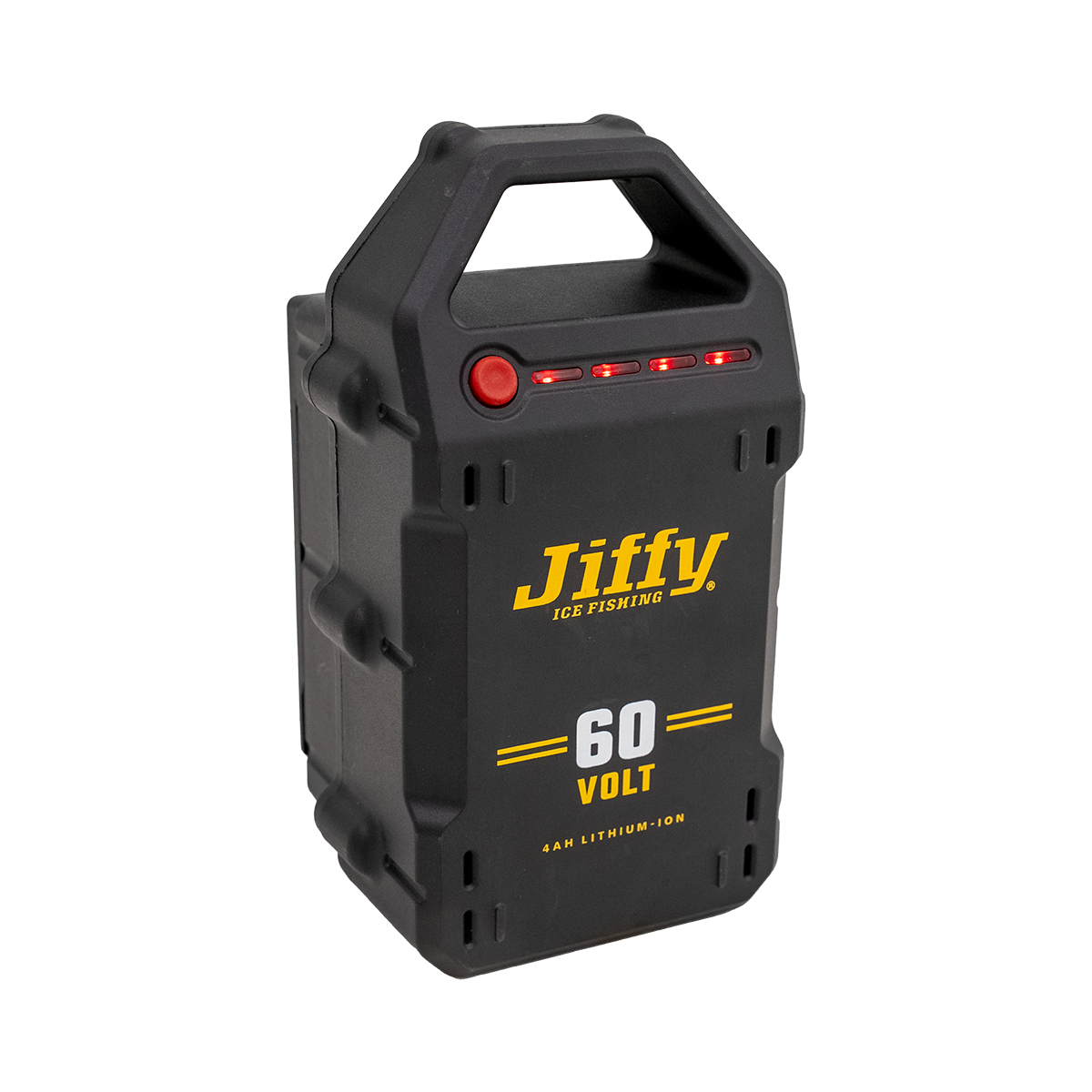 Angled view 60V Jiffy Battery 4Ah Lithium-ion